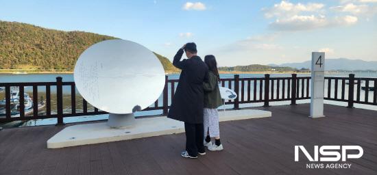 NSP통신-망덕포구 곳곳에서 느낄 수 있는 윤동주의 시혼 (= 광양시청)