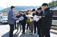 [NSP PHOTO]대구 군위군의회, 관내 주요사업 현장방문