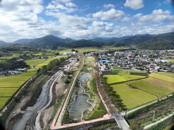 NSP통신-예천군 금곡천 생태하천 복원사업 최종 준공, 자연과 사람이 공존하는 생태하천으로 재탄생 (사진 = 예천군)