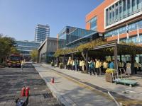 [NSP PHOTO]경기도교육청, 합동 소방훈련으로 북부청사 화재 대응력 강화