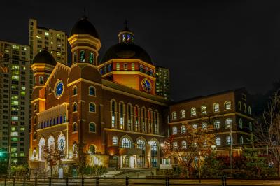 [NSP PHOTO]수원시 늦가을 아름다운 도시 건축 디자인 즐겨 보세요