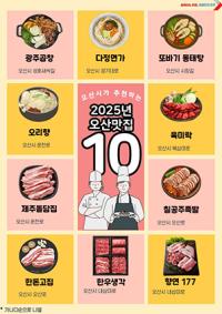[NSP PHOTO]오산시, 시민이 뽑은 오산 맛집 10곳 그집가봤오