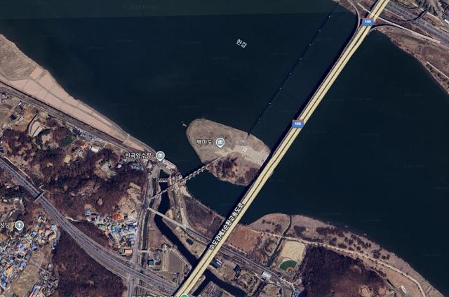 NSP통신-김포시 백마도 위치도. (이미지 = 위성사진 갈무리)