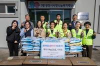 [NSP PHOTO]광양제철소, 지역 어르신에 따뜻한 연말나기를 위한 생활용품 후원