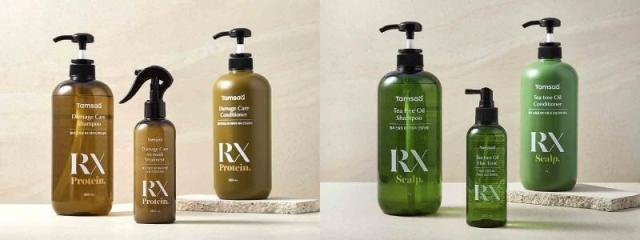 NSP통신-탐사 프로틴 RX 데미지 케어 라인과 탐사 스칼프 RX 티트리 오일 라인 (= 쿠팡 제공)