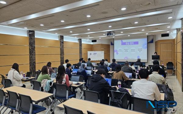 NSP통신-구미상공회의소는 7일 구미상공회의소 1층 중회의실에서 구미 지역기업 임직원 26명이 참석한 가운데 사무직을 위한 AI 실무테크닉 교육을 개최했다. (사진 = 구미상공회의소)