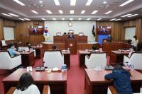 [NSP PHOTO]일로동초 학생들, 무안군의회 견학… 민주주의의 현장 체험