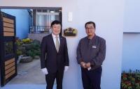 [NSP PHOTO]여수시, LG화학 VCM·CA공장과 장애인 가정 희망하우스 29호 완공