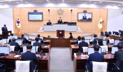 [NSP PHOTO]여수시의회 산단 위기세계섬박람회 등 시정 전반 점검