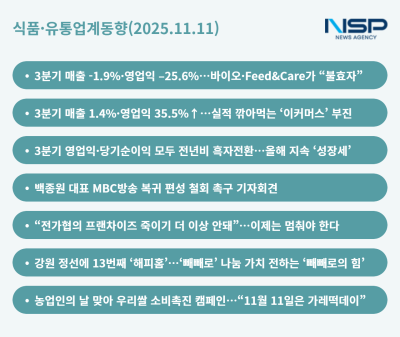 [NSP PHOTO][식품·유통업계동향]유통계 웃음꽃에 홀로 우는 백종원 복귀 논란…빼빼로데이냐 가래떡데이냐 그것이 문제로다