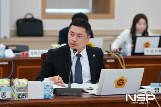NSP통신-임형석 전남도의원 행정사무감사 질의 (사진 = 전남도의회)