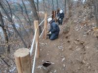 [NSP PHOTO]포항시 북구청, 안전 산행 위한 주요 숲길 정비사업 실시