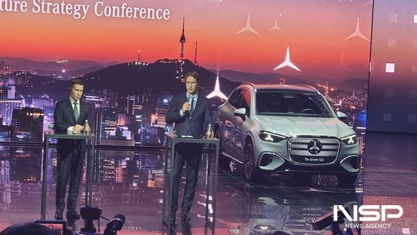 NSP통신-메르세데스 벤츠 그룹 AG 이사회 의장 겸 CEO 올라 칼레니우스(우) (사진 = 강은태 기자)