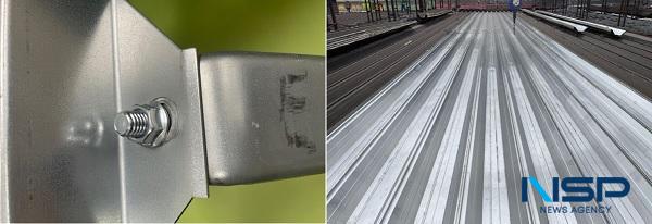 NSP통신-(사진 왼쪽부터)포솔이노텍 고내식 솔루션 기술이 적용된 볼트와 파스너 제품, 고내식 파스너와 브라켓이 적용된 포항제철소 2제강공장 슬래그동