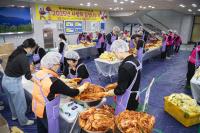 [NSP PHOTO]울릉군여성단체협의회, 2일간 2025년 사랑의 김장 나눔 진행