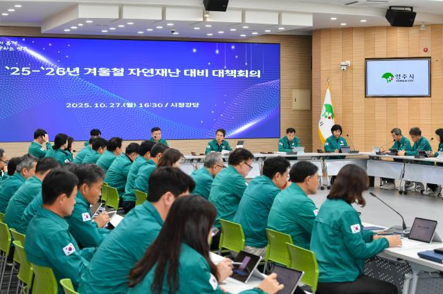 NSP통신-영주시 25~26년 겨울철 대설‧한파 종합대책 본격 추진, 15일부터 내년 3월 15일까지 4개월간 재난대응체계 운영 (사진 = 영주시)