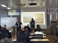 [NSP PHOTO]장수군, 뉴질랜드 전문가 초청 사과 다축형 교육 실시