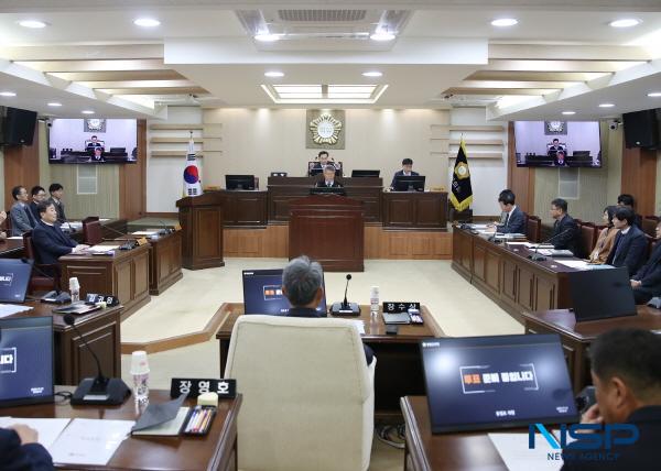 NSP통신-영양군의회는 13일부터 14일까지 제309회 임시회를 열고 회기를 마무리했다. (사진 = 영양군의회)