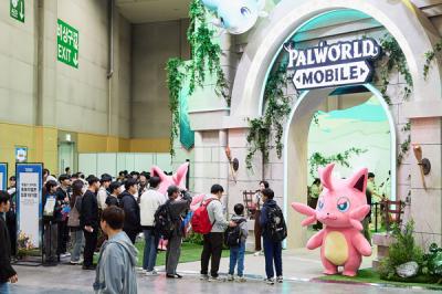 [NSP PHOTO]크래프톤, 지스타 2025 부스에 관람객 몰려