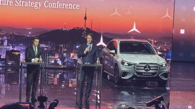[NSP PHOTO]메르세데스 벤츠, 미래 전략 간담회서 디 올-뉴 일렉트릭 GLC 등 4종 공개