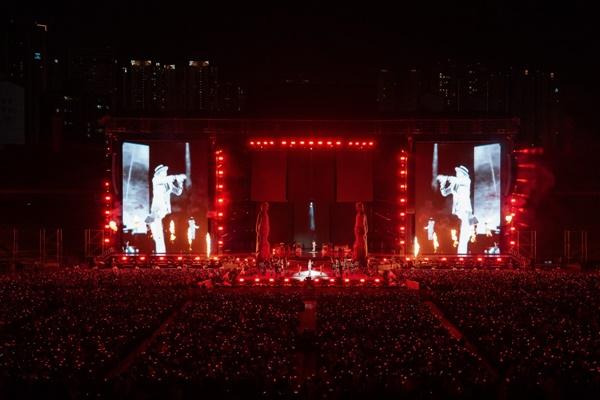 NSP통신-고양종합운동장 지드래곤 공연 현장 (사진 = 쿠팡플레이)