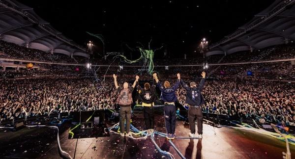 NSP통신-콜드플레이 내한공연 현장 (사진 = 라이브네이션코리아)