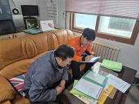 [NSP PHOTO]강원소방, 공동주택 피난시설 불시점검…위험 요소 10건 즉시 시정