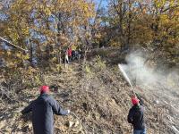 [NSP PHOTO]의성군, 18개 전 읍·면 대상 산불 모의진화훈련 실시