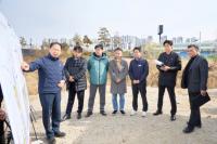 [NSP PHOTO]용인시의회 도시건설위, 행정사무감사 대비 주요 사업 현지 확인