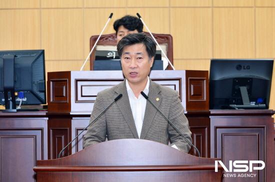 NSP통신-서영배(중동) 의원 5분 자유발언 (사진 = 광양시의회)