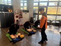 [NSP PHOTO]담양군, 담양국민체육센터 직원 대상 응급구조 역량 강화교육 실시