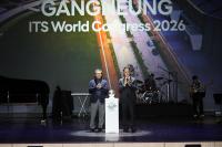 [NSP PHOTO]강릉시, 미래 모빌리티 도시 선언…ITS 글로브 공개로 세계총회 준비 가속