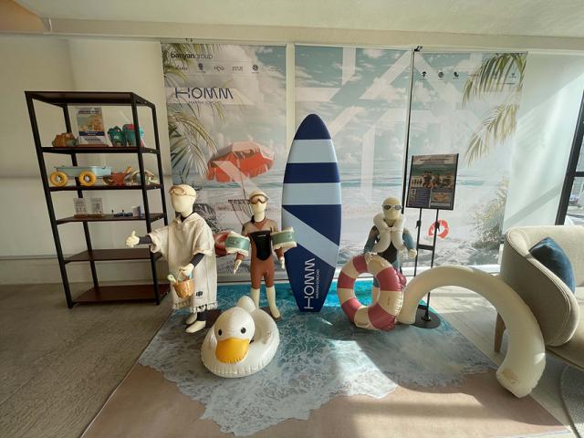 NSP통신-홈마리나속초 인피니티풀대여물품 모습. (사진 = 홈마리나 속초)