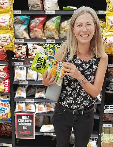 NSP통신-오리온 꼬북칩 남아프리카공화국 케이프타운 SPAR 매장 이미지 (사진 = 오리온 제공)