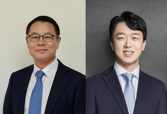 NSP통신-(왼쪽부터)조용철 신임 대표와 신상열 신임 부사장 (사진 = 농심 제공)
