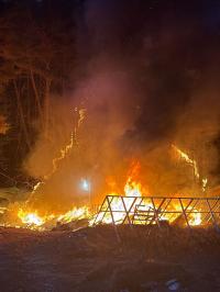 [NSP PHOTO]인제 기린면 산불, 17시간 만에 완전 진화