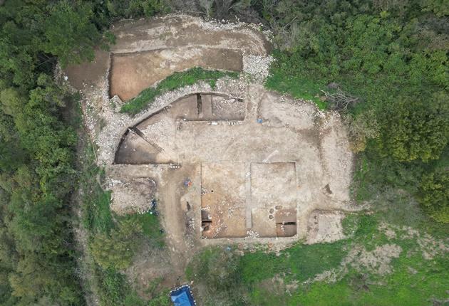 NSP통신-무안 봉대산성 발굴 조사 현장 전경 (사진 = 무안군)