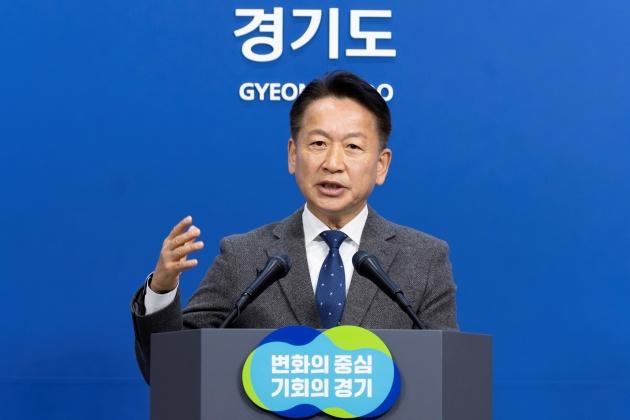 NSP통신-고영인 경제부지사가 21일 오전 경기도청 브리핑룸에서 복지예산 관련 언론 간담회를 하고 있다. (사진 = 경기도)