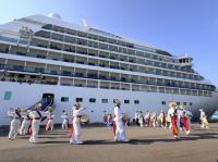 [NSP PHOTO]일본 MOL선사 크루즈 미쯔이 오션후지호, 전남 관광매력에 다시 찾다