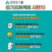 [NSP PHOTO]상상인, 5년간 걷기 프로젝트로 소나무 15만7000그루 식재 효과