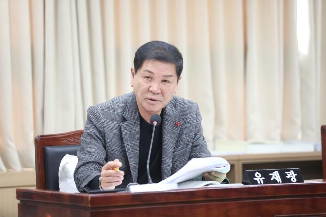 NSP통신-유재광 수원시의원이 발언을 하고 있다. (사진 = 수원시의회)