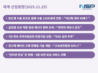 [NSP PHOTO][재계·산업동향] SK하이닉스·HD현대, 수출·글로벌 협력 속도전…산업 경쟁력 강화 본격화