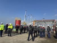 [NSP PHOTO]여수광양항만공사, 광양항 여수지역 위험물 취급 부두 소방훈련 실시