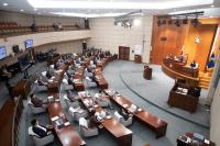 [NSP PHOTO]군산시의회 인공태양 연구시설 새만금 탈락...심사과정 공개하라