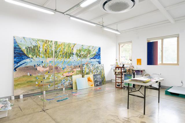 NSP통신-푸른지대창작샘터 실내 모습. (사진 = 수원문화재단)