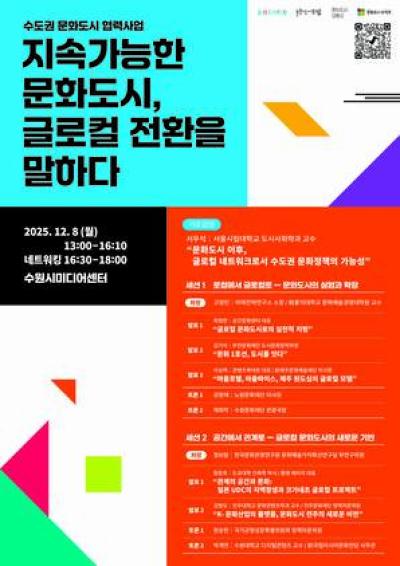 [NSP PHOTO]수원문화재단 수도권 문화도시 합동 포럼 개최