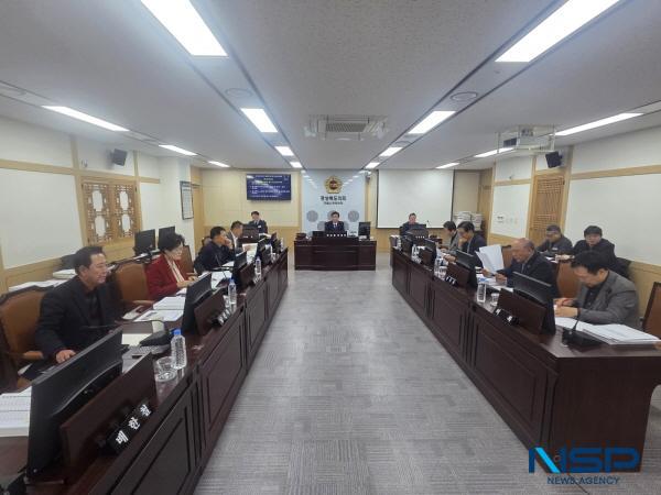 NSP통신-경상북도의회 건설소방위원회는 지난 27일 상임위원회 회의를 열었다. (사진 = 경상북도의회)
