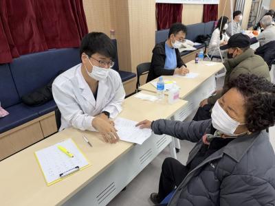 [NSP PHOTO]전주예수병원 무주 무풍면서 건강동행 의료봉사 실시