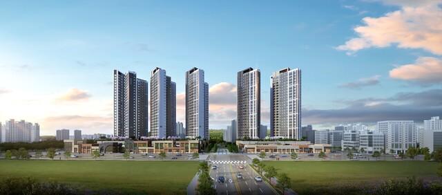 NSP통신-서수원 에피트 센트럴마크 투시도. (이미지 = 디허브)