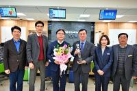[NSP PHOTO]동곡농협,  상호금융대출금 700억원 달성탑 수상